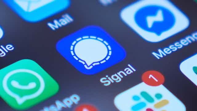 a smart phone screen showing app icons