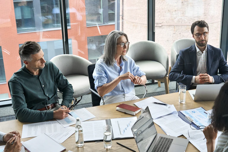 Conseil d'administration d'une entreprise