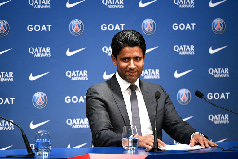Nasser al-Khelaïfi, président du Paris Saint-Germain