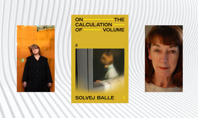 On the Calculation of Volume I by Solvej Balle (left) and translated by Barbara J. Haveland (right)
