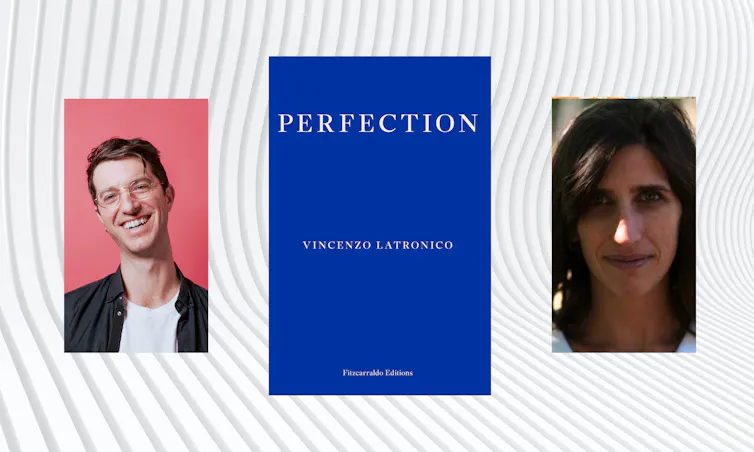 Perfection by Vincenzo Latronico (left) and translated by Sophie Hughes (right)