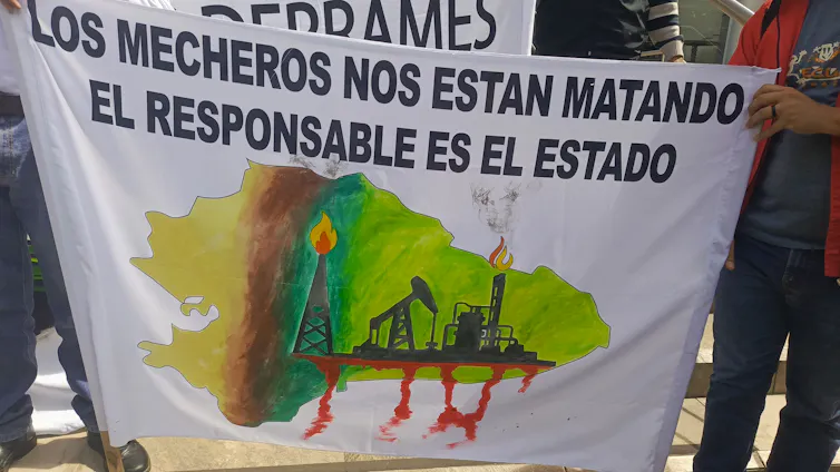 Protestas contra las petroleras y el Estado ecuatoriano por el Caso Mecheros
