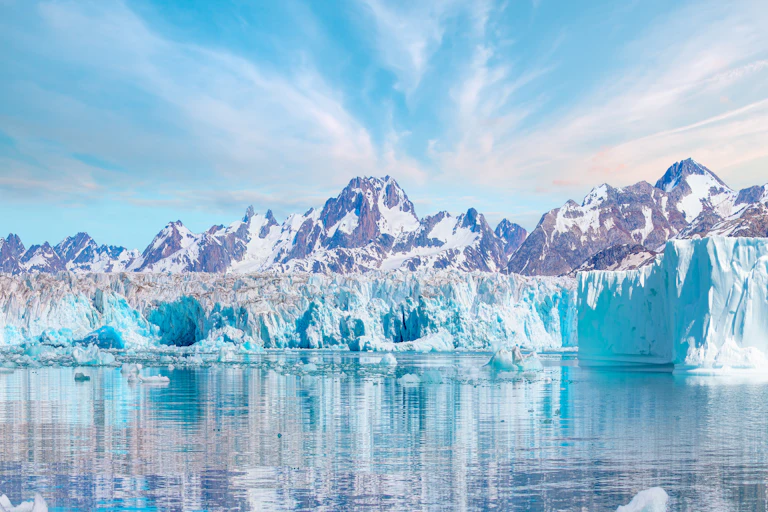 Glaciar en Groenlandia