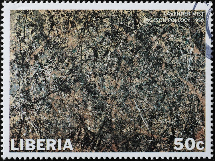 Jackson Pollock and Fractals or when mathematicians examine portray 5 wrapper