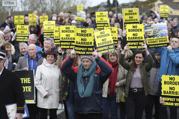 People protesting