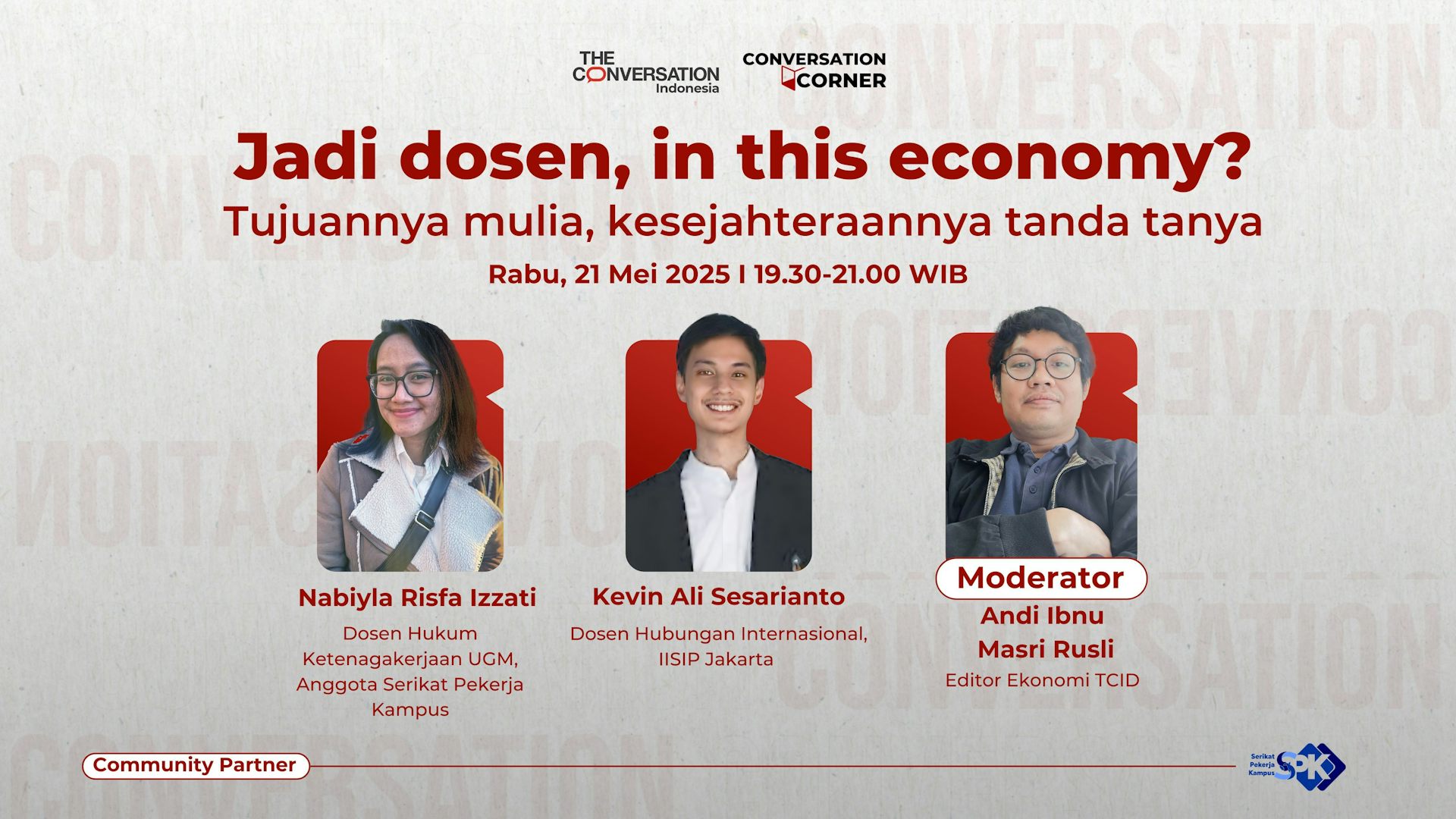 “Jadi Dosen, In This Economy?”: Bagaimana nasib regenerasi dosen di Indonesia