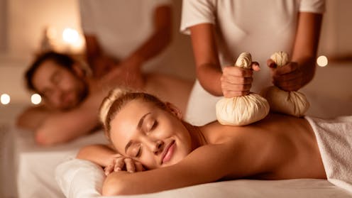 Behind the wellness industry’s scented oils and soothing music are often underpaid, exploited workers