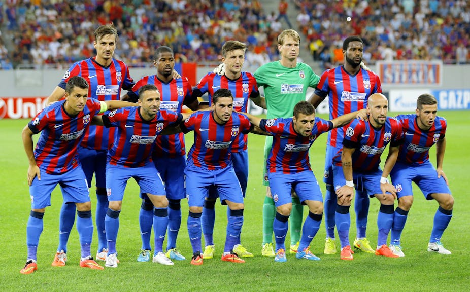 Where the team has no name: the fight over Steaua Bucharest's identity, Steaua Bucharest