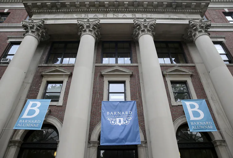 banners with the letter