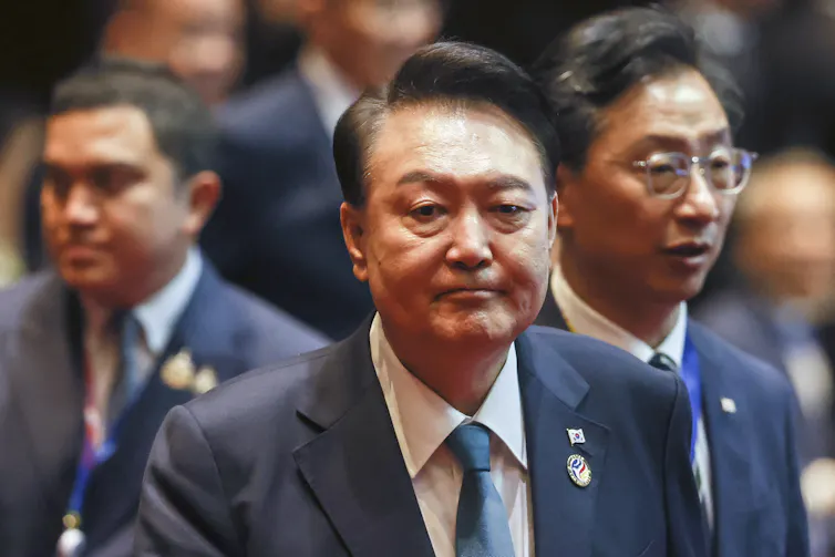 South Korea's former president, Yoon Suk Yeol.