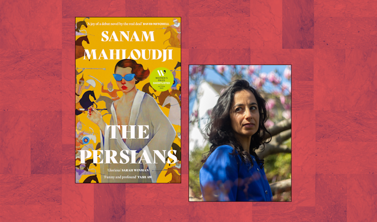 Book cover and Sanam Mahloudji