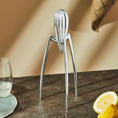 Exprimidor Juicy Salif – Philippe Starck para Alessi (1990) Con su forma escultural, este exprimidor se ha convertido en un ícono del diseño industrial.