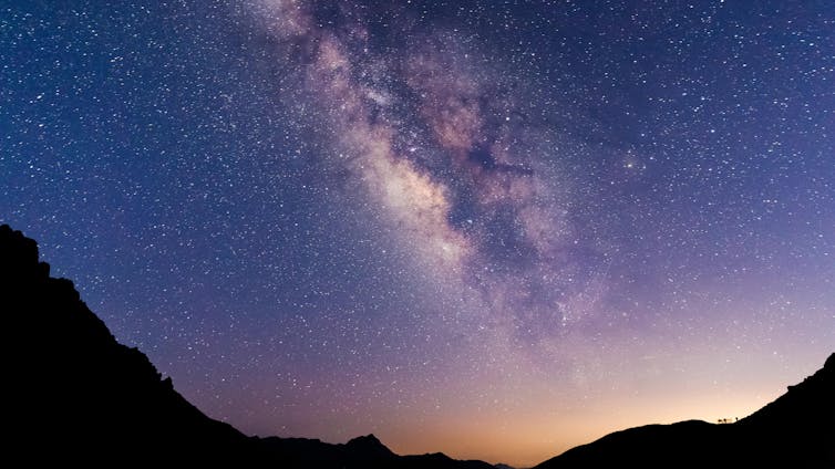The place did the beauty move – and will AI assist us to find it? 1 The Milky Way twinkling above the Kashmir region of India.