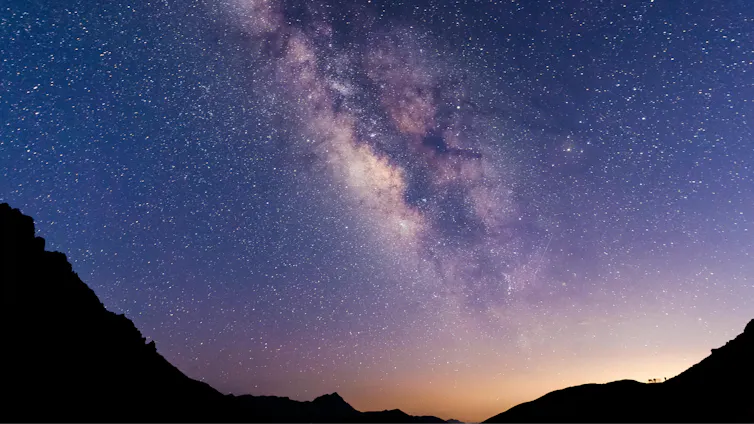 The Milky Way twinkling above the Kashmir region of India.