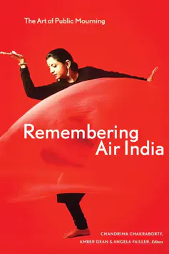 a red cover with a woman in black dancing