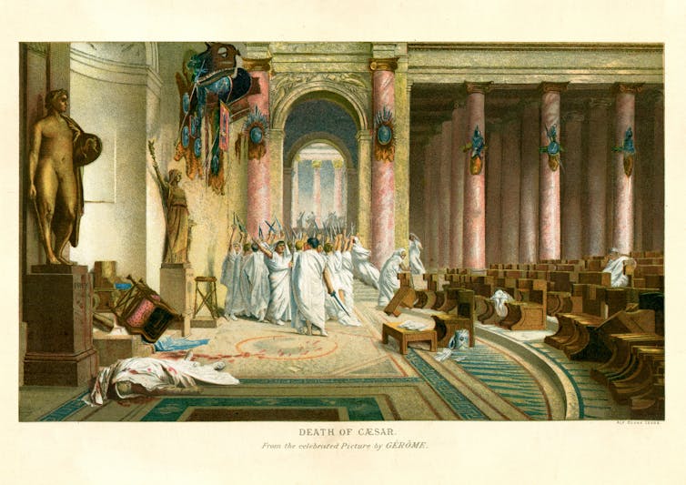 like the LA protesters, the early Romans hated kings, too