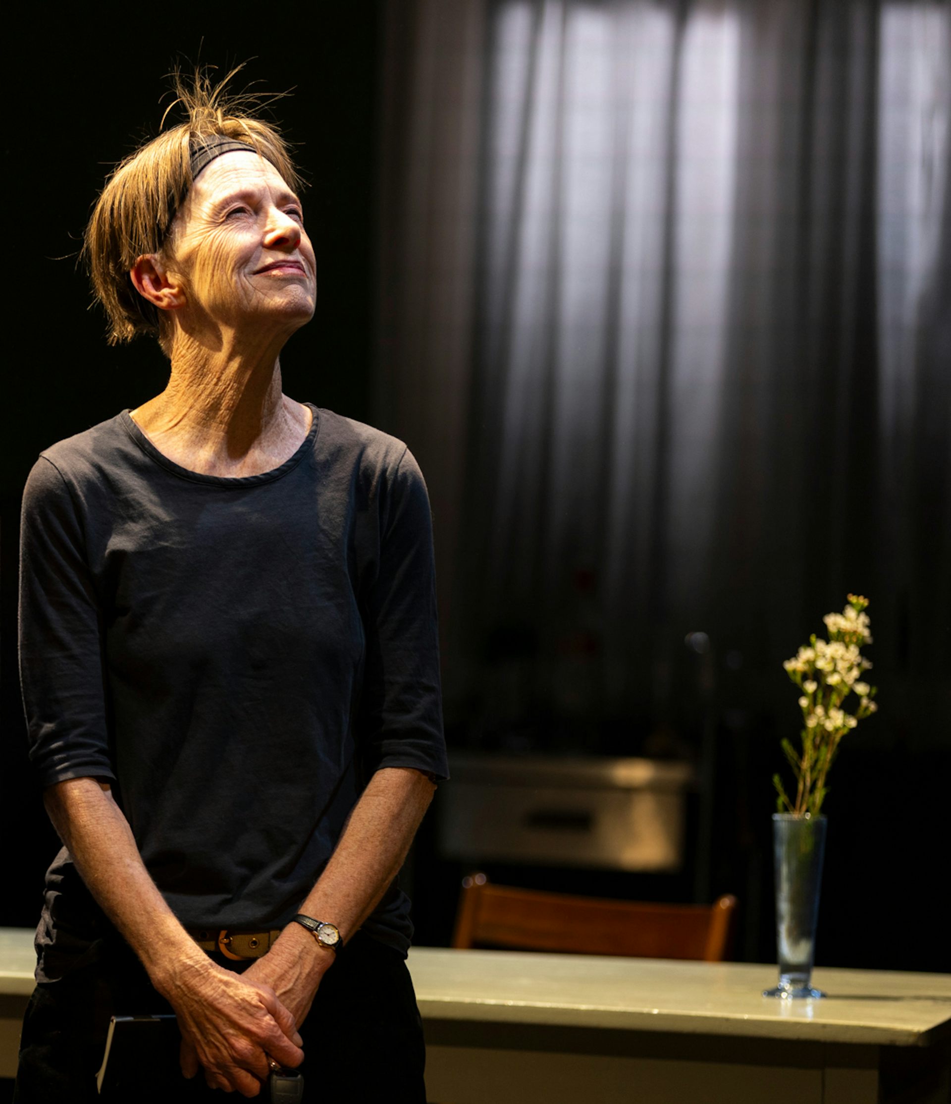 Judy Davis gives a singularly vivid performance in The Spare Room &ndash; but the play falls short