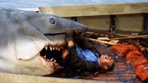 the first summer blockbuster is still a film that bites – even when the shark didn’t work