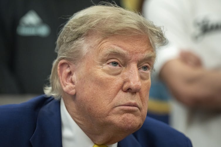 Israel’s assaults have uncovered weaknesses in Iran, but it surely’s in little risk of collapsing 2 Donald Trump during a meeting.