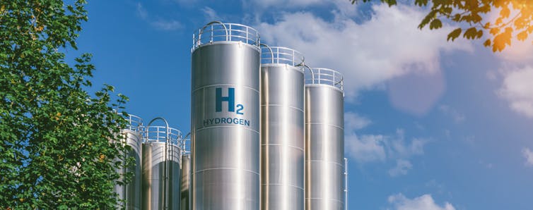 hydrogen tanks