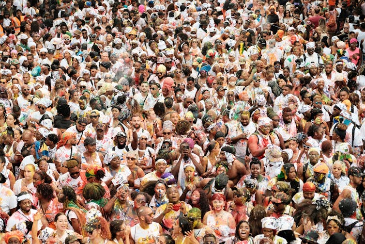 Crowds at Notting Hill.