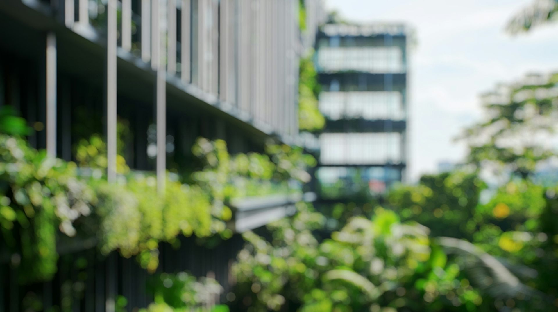 Arrière-plan flou d’une vue floue d’un bâtiment universitaire