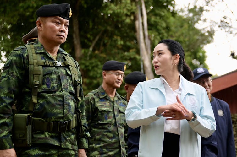 A border struggle would possibly value the Thai top minister her process 2 Paetongtarn talking to Boonsin Padklang.