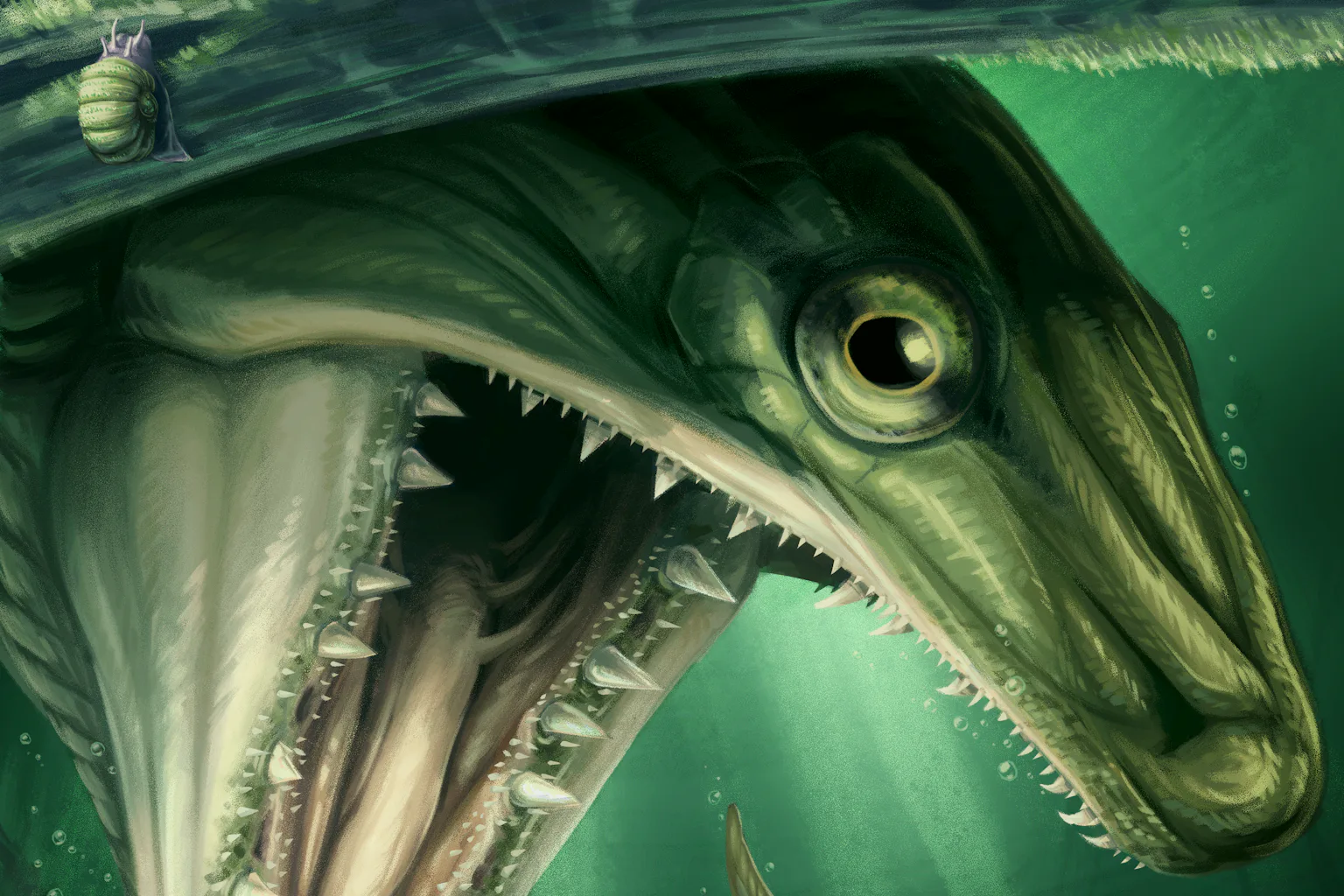 A chance discovery of a 350 million-year-old fossil reveals a new type of ray-finned fish A chance discovery of a 350 million-year-old fossil reveals a new type of ray-finned fish
