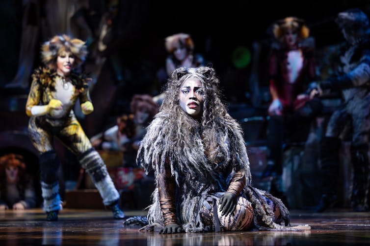 a dazzling cast – stuck in an outdated show