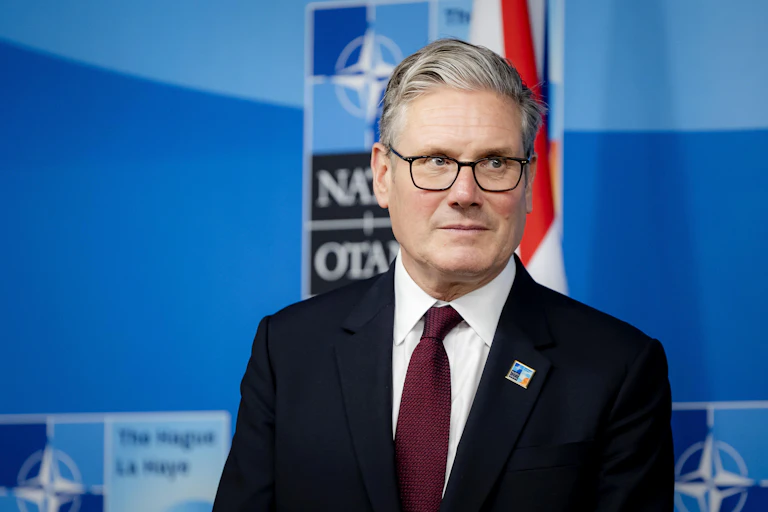 uk prime minister keir starmer at the nato summit in june 2025