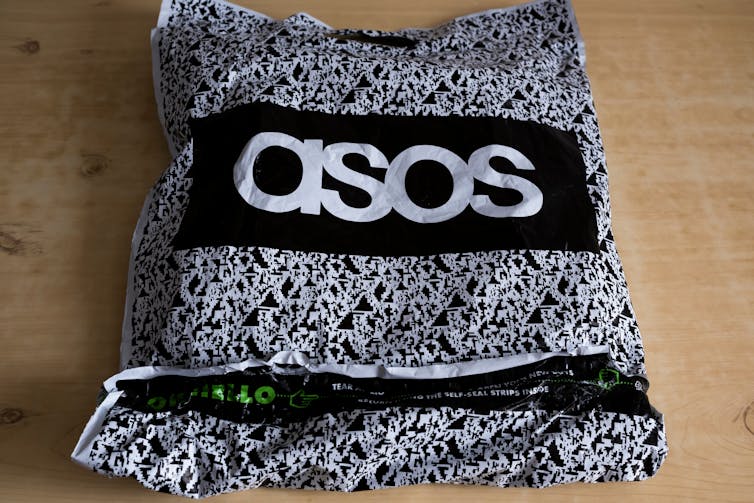 Asos package.