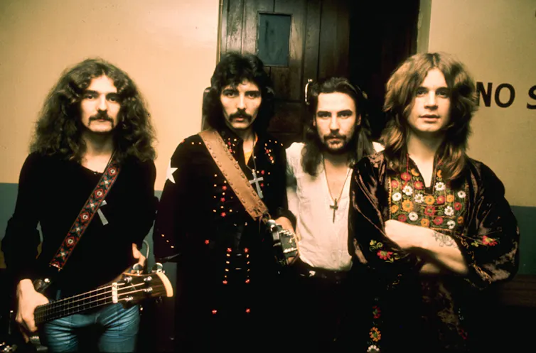 Four very 70s rockers.