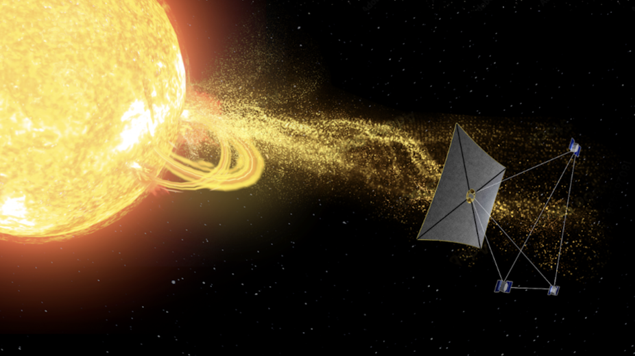 Spacecraft equipped with a solar sail could deliver earlier warnings of Spacecraft equipped with a solar sail could deliver earlier warnings of