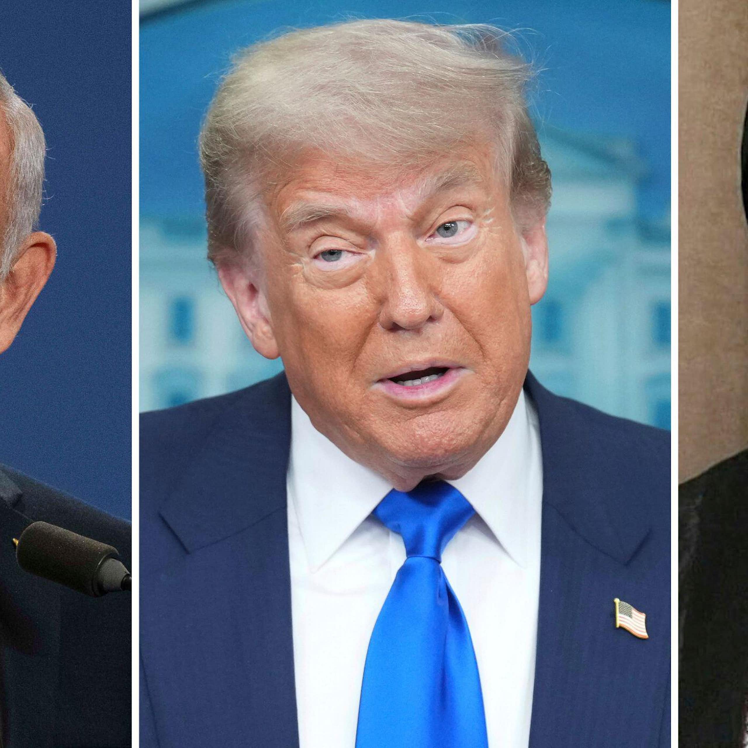 Israeli prime minister Benjamin Netanyahu, US president Donald Trump, Iranian supreme leader Ali Khamenei