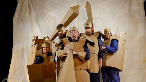 Back to Back Theatre tackles an epic Shakespearian conflict – set in a factory, with cardboard props