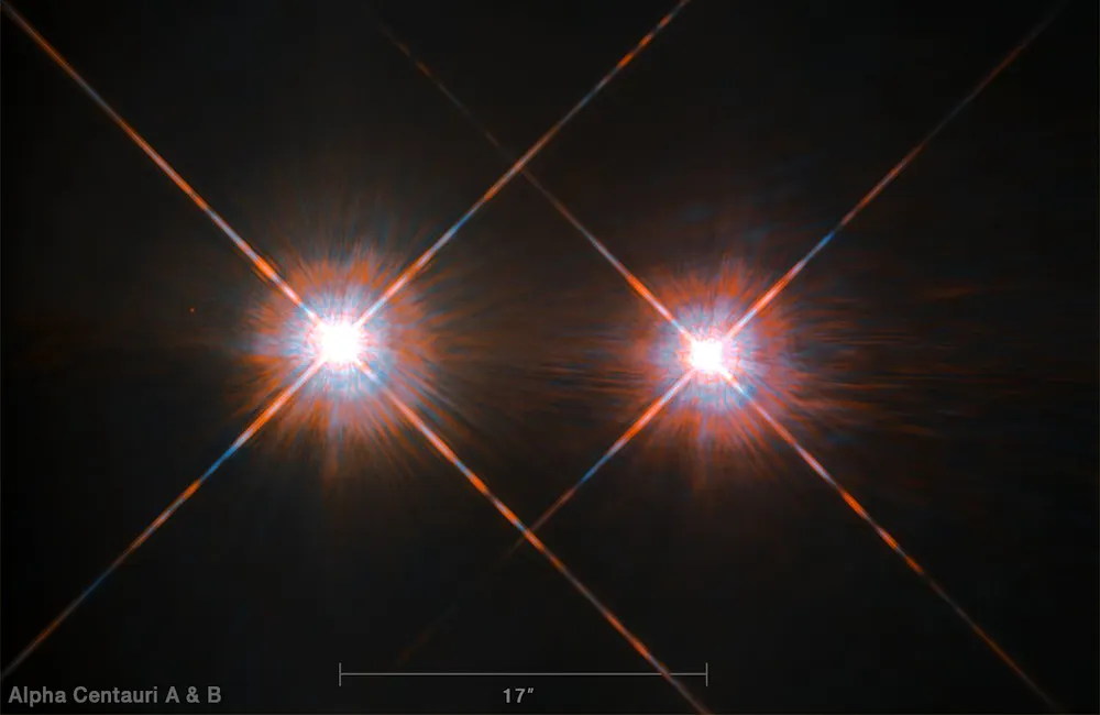 Three Star System Astronomers have spied an interstellar object zooming through the Solar ...