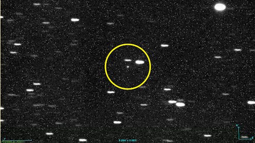 Astronomers have spied an interstellar object zooming through the Solar System