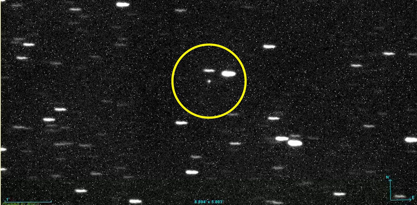 Astronomers have spied an interstellar object zooming through the Solar System - The Conversation