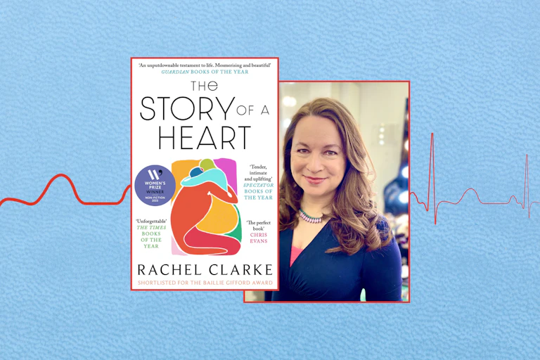 Book cover and author