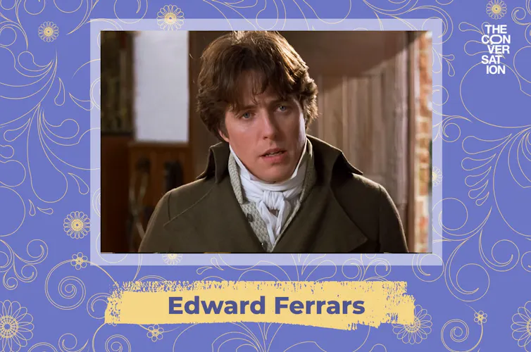 Hugh Grant in a Georgian suit.