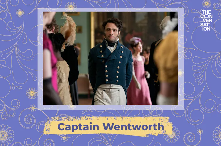 Captain Wentworth at a ball
