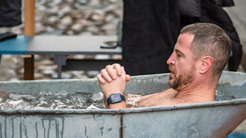 Ice baths are booming in popularity – but they come with health risks