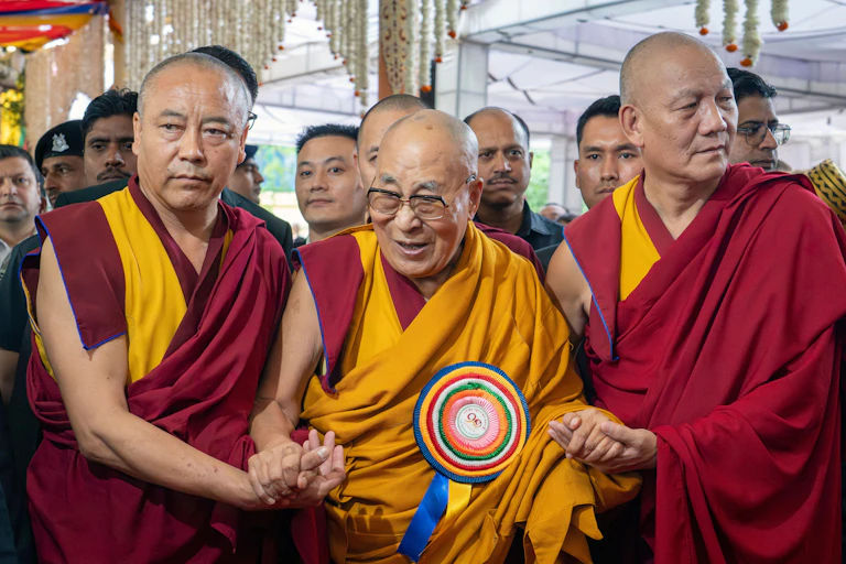 The Dalai Lama celebrates his 90th birthday.