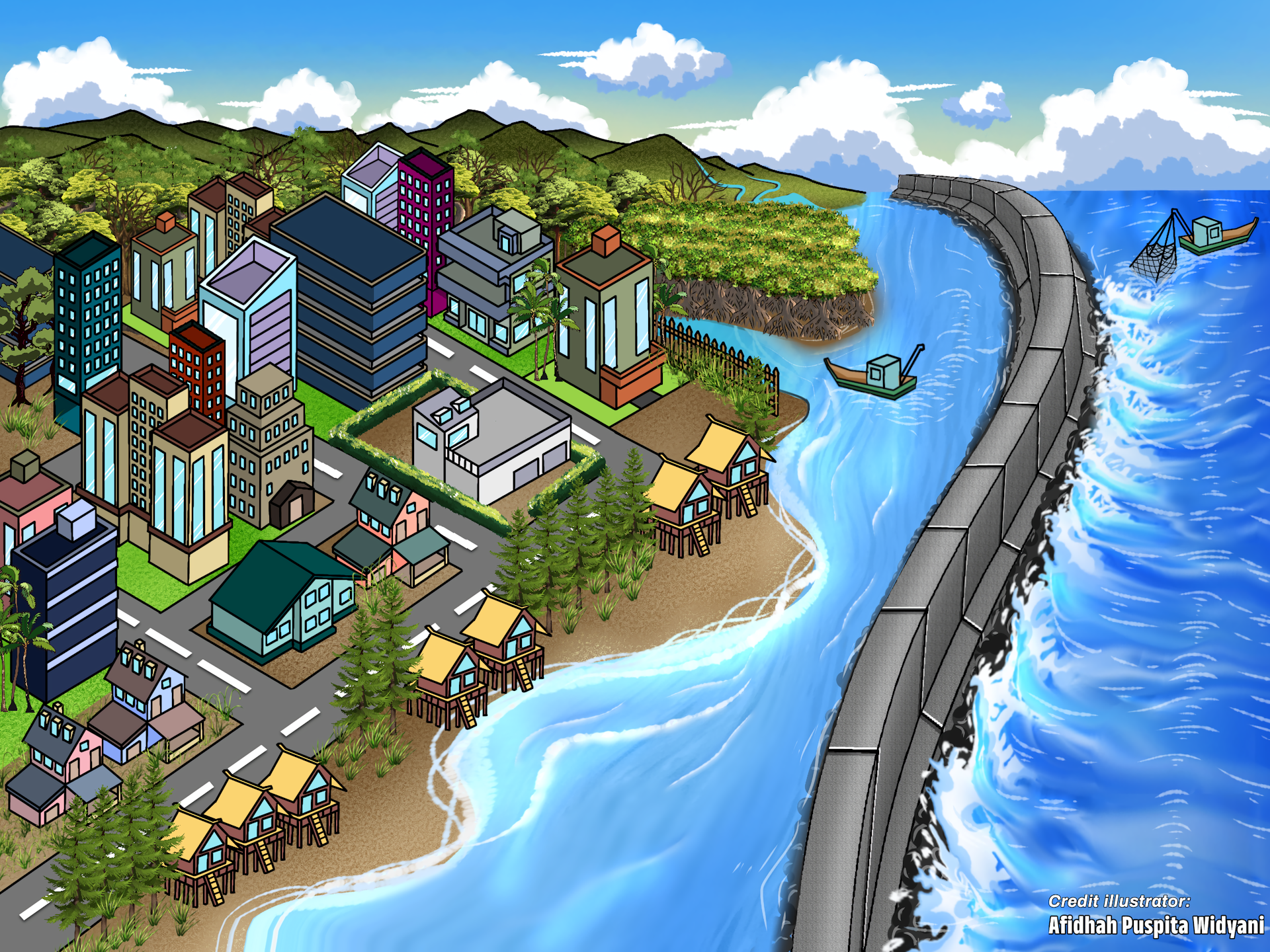 Alasan tanggul laut raksasa pantura bukan solusi yang dibutuhkan masyarakat