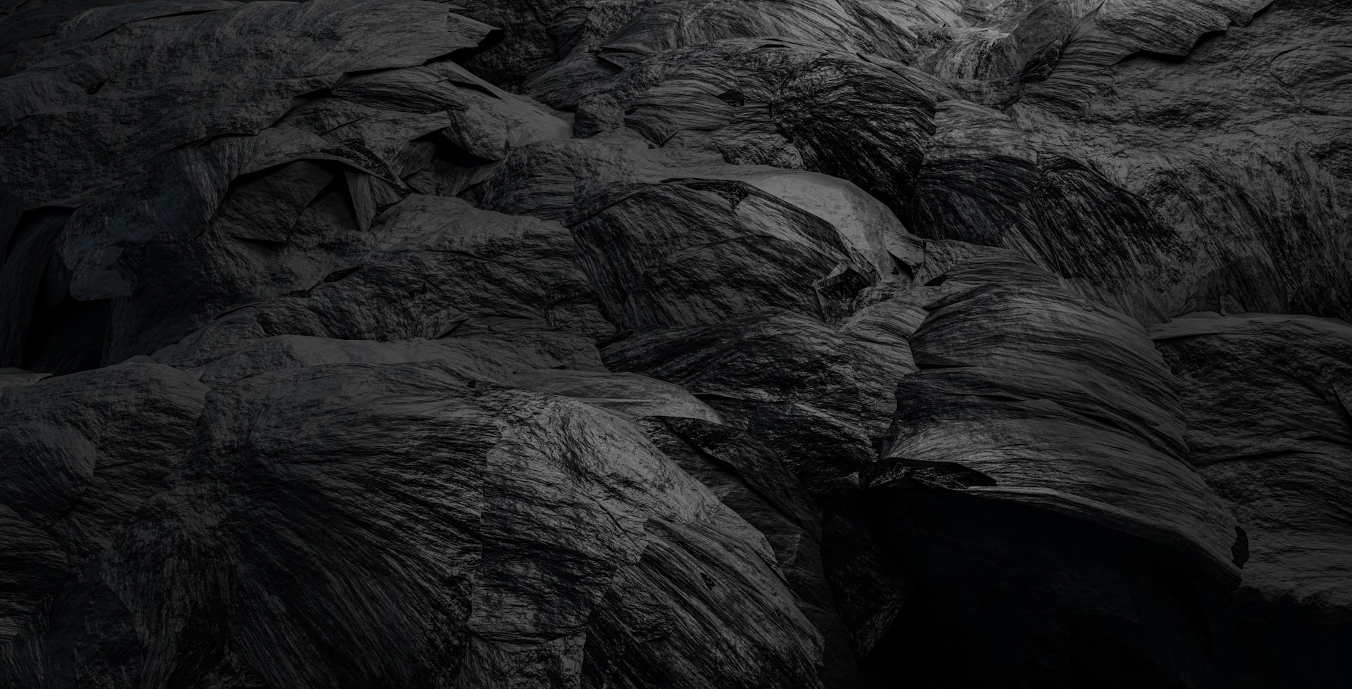 black and white photos of rocks