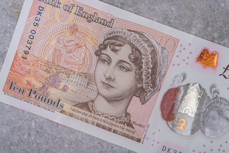 England’s redesigned banknotes will expose how the rustic sees itself 1 Jane Austen on the £10 note