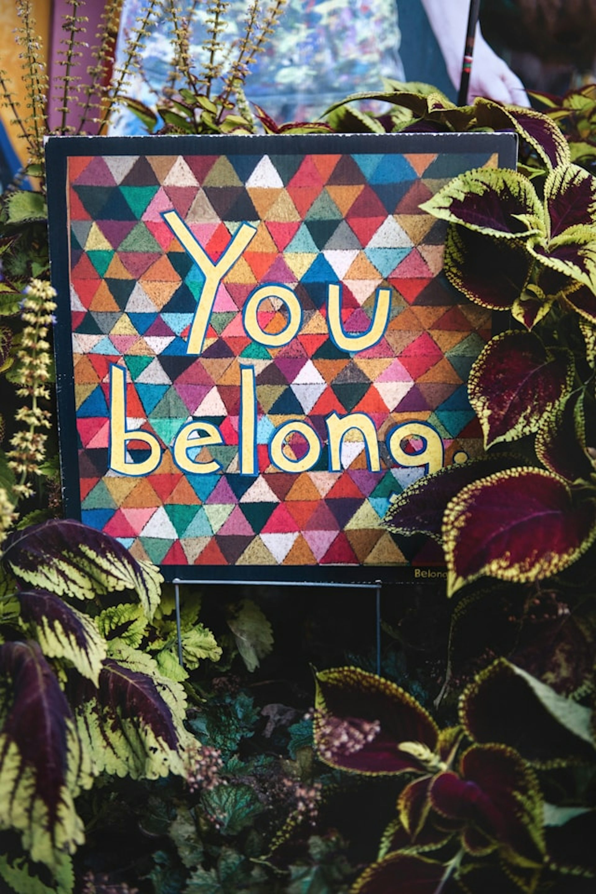 A quilt that says you belong.