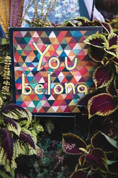 A quilt that says you belong.