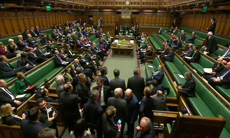 House of Commons after MPs backed mitochondrial donation law.