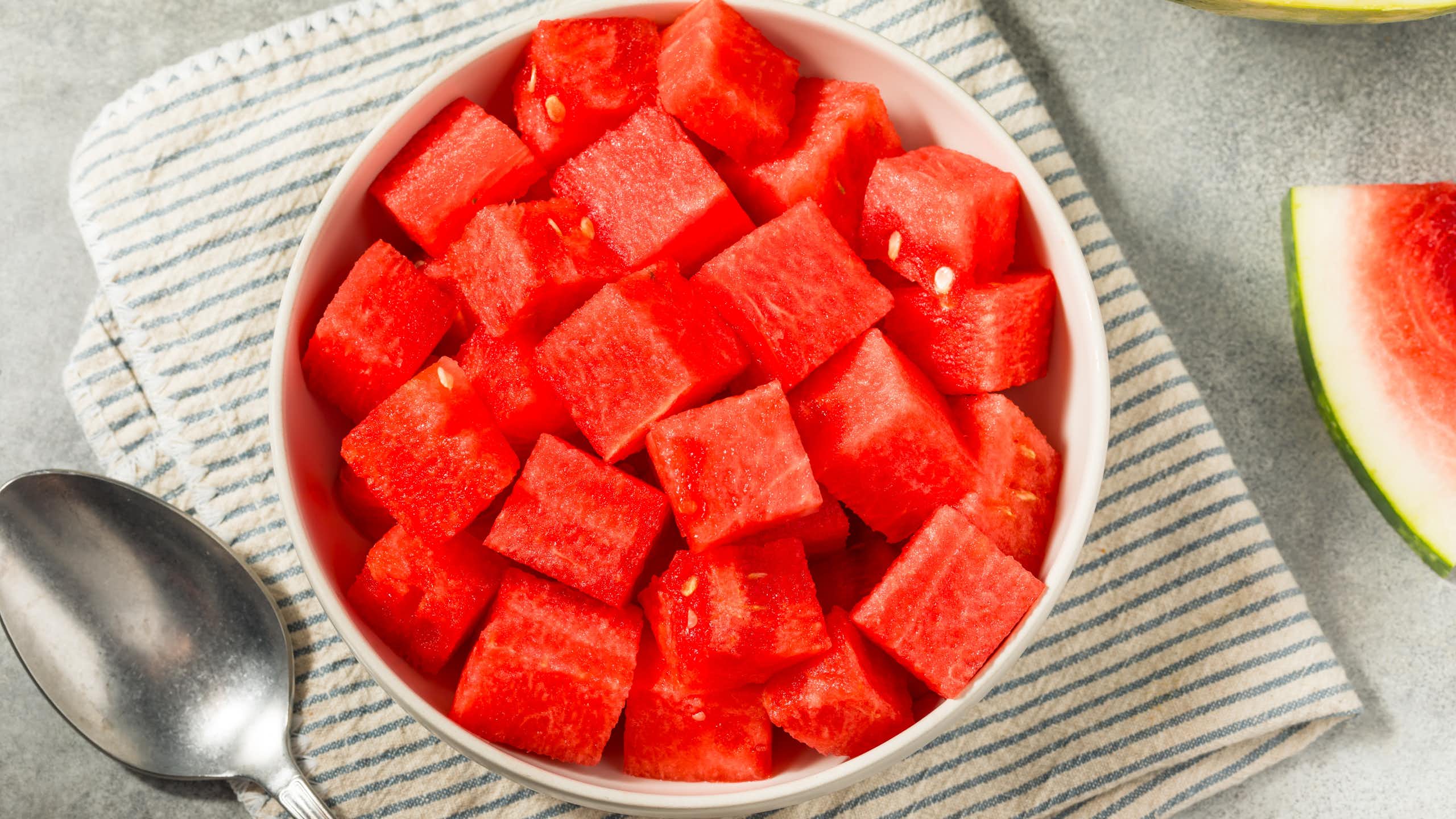 A plate of watermelon